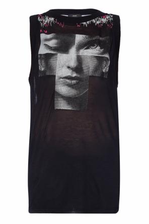 Top with a print on straps, zdjęcie 1 Top with a print on straps od Diesel